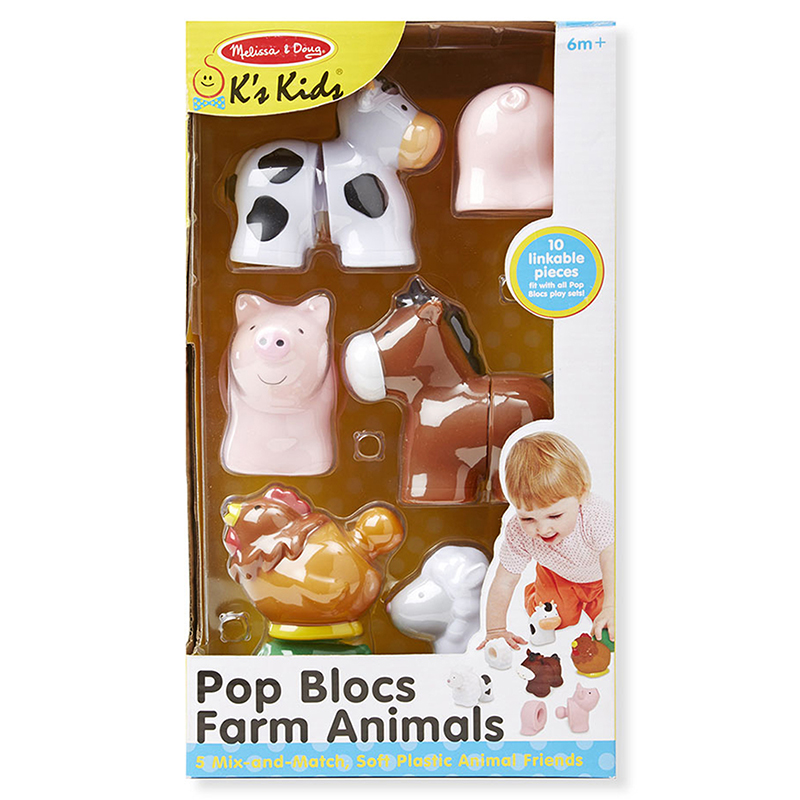 Pop Blocs Farm Animals