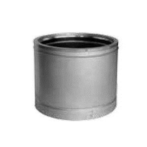 5" Duravent DuraTech Factory-Built Double-Wall Stainless Steel 6" Long Chimney Pipe - 5DT-06SS