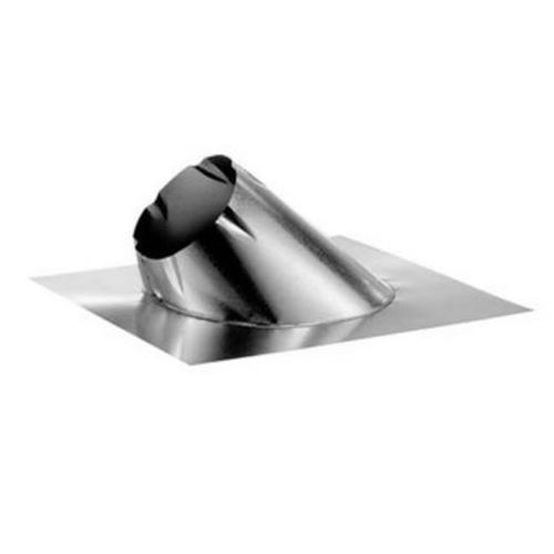 5" Dura Vent Duratech Flashing, 0/12-6/12 Pitch, Galvanized,Storm Collar Not Included