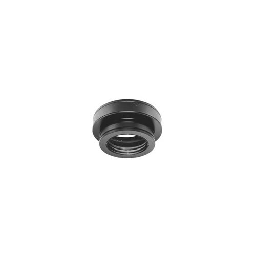 6" DuraTech Black Round Ceiling Support - 6DT-RCS