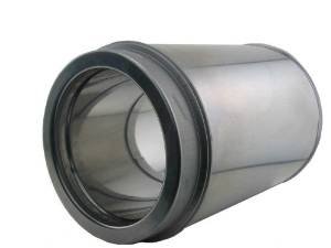 12" Duravent DuraChimney II Double-Wall Galvanized 18" Long Chimney Pipe - 12DCA-18