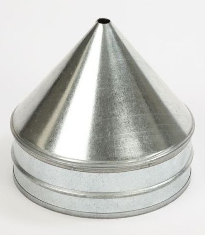 4" HomeSaver UltraPro/Pro/RoundFlex End Cone, Outside Fit