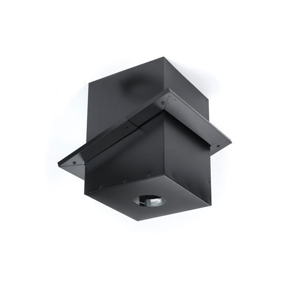 3" Pellet Vent Pro Cathedral Ceiling Support Box,Includes Trim And Clamp