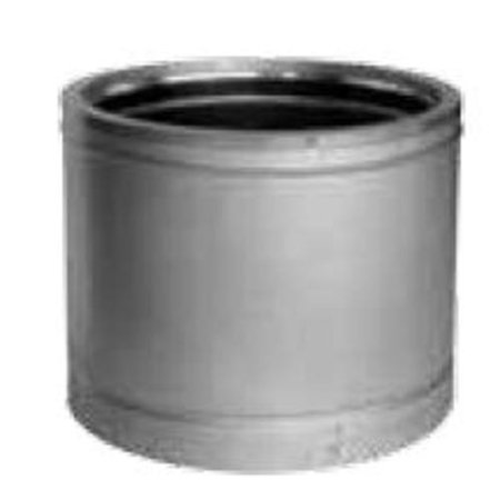 10" Duravent DuraTech Double-Wall Chimney Pipe 24" Stainless Steel Pipe Length - 10DT-24SS