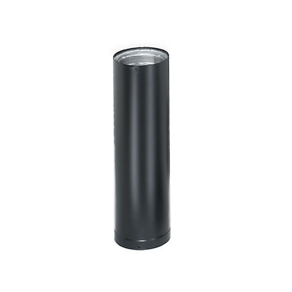 6" X 18" Dura-Vent DVL Double-Wall Black Pipe