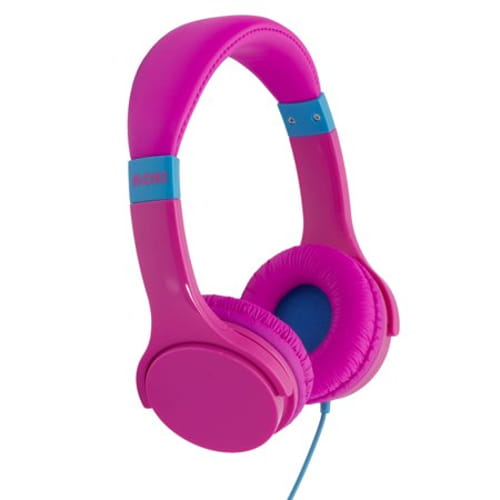 Moki ACC HPLILPK Pink Lil Kids Headphones. Volume Limited To