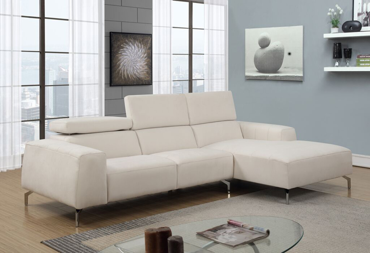 Lincoln Beige Fabric Sectional
