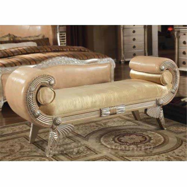 Bellevue Leather Bench