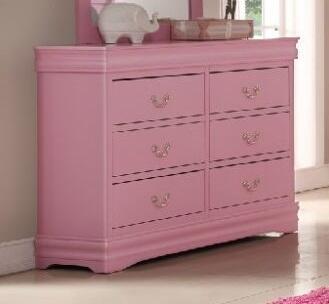 Bedroom Louis Philippe Pink Dresser