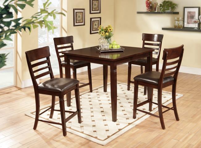 Dining Room Hester 5pc Counter Height Dining Set