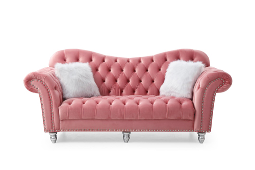 Covert Sofa, Pink