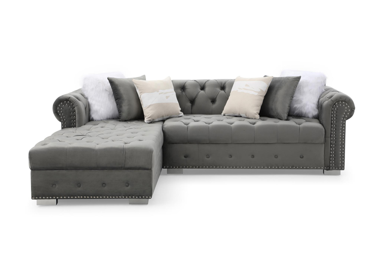 Fillomore Sectional, Gray