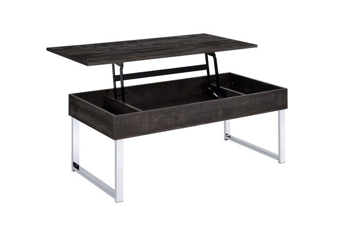 Knox Lift Top Coffee Table, Charcoal