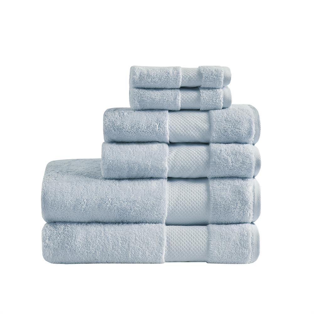 100% Cotton 6 Piece Bath Towel Set,MPS73-455