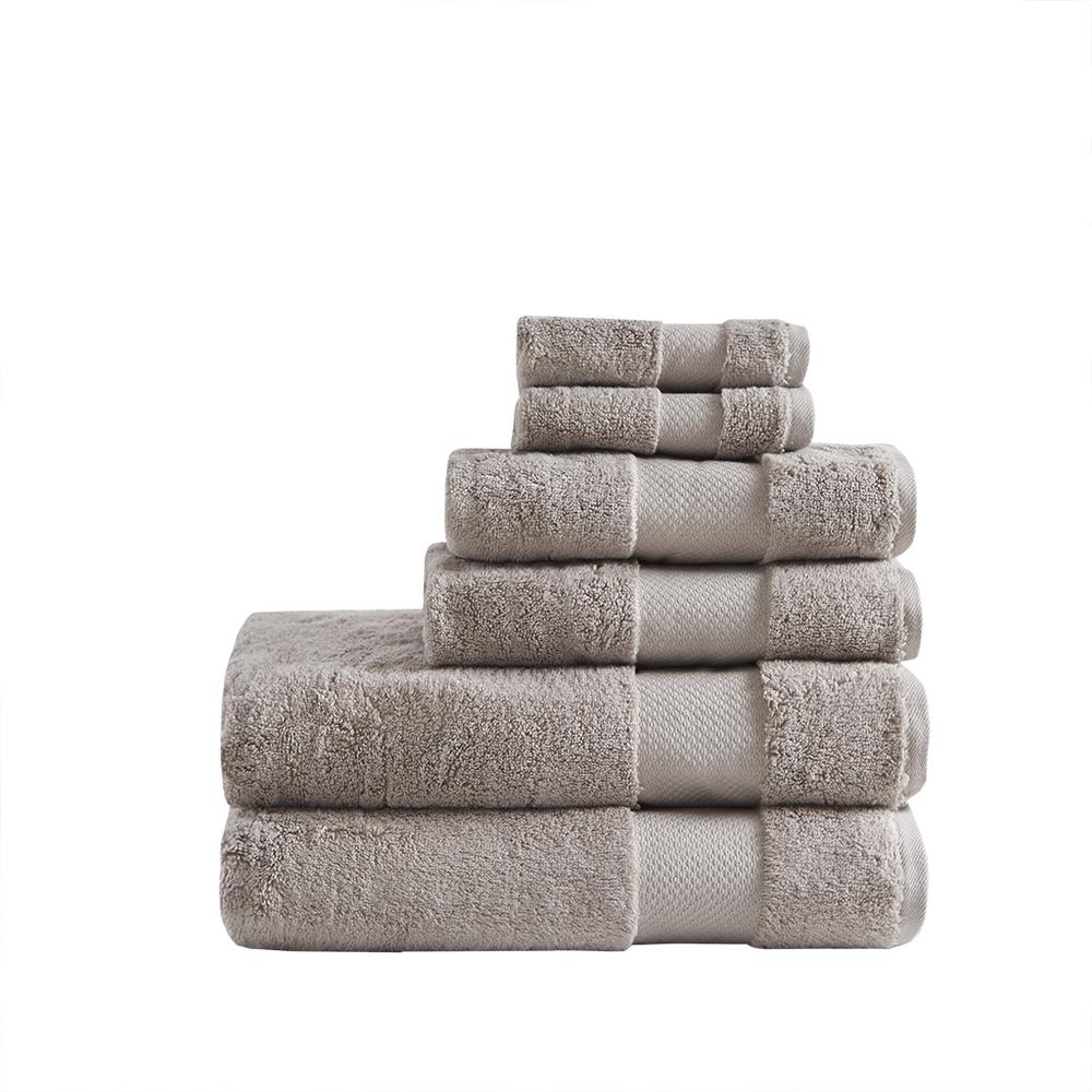 100% Cotton 6pcs Bath Towel Set,MPS73-317