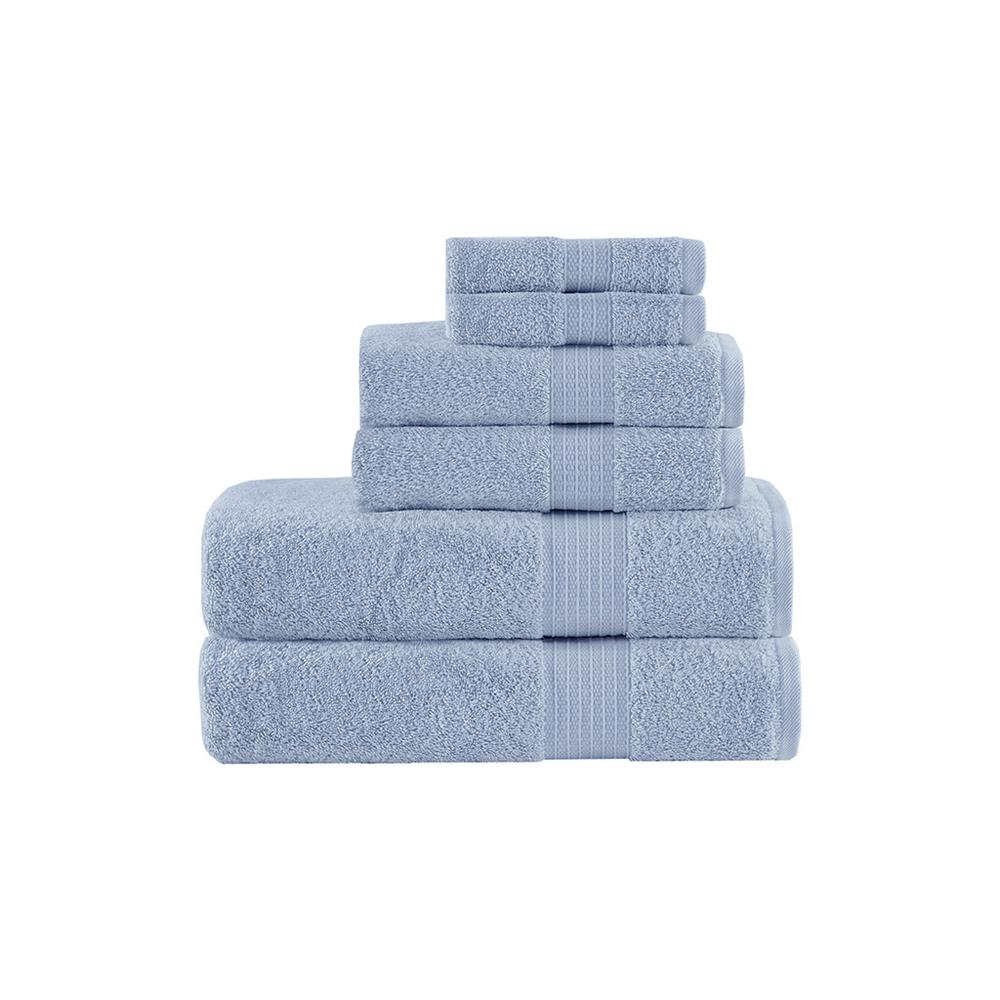 100% Cotton 6 Piece Towel Set,MP73-6181