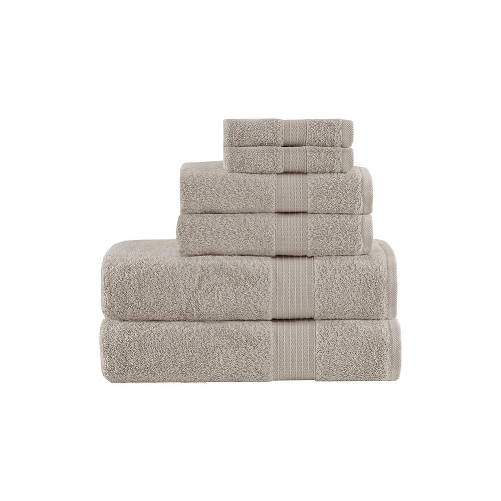 100% Cotton 6 Piece Towel Set,MP73-6629