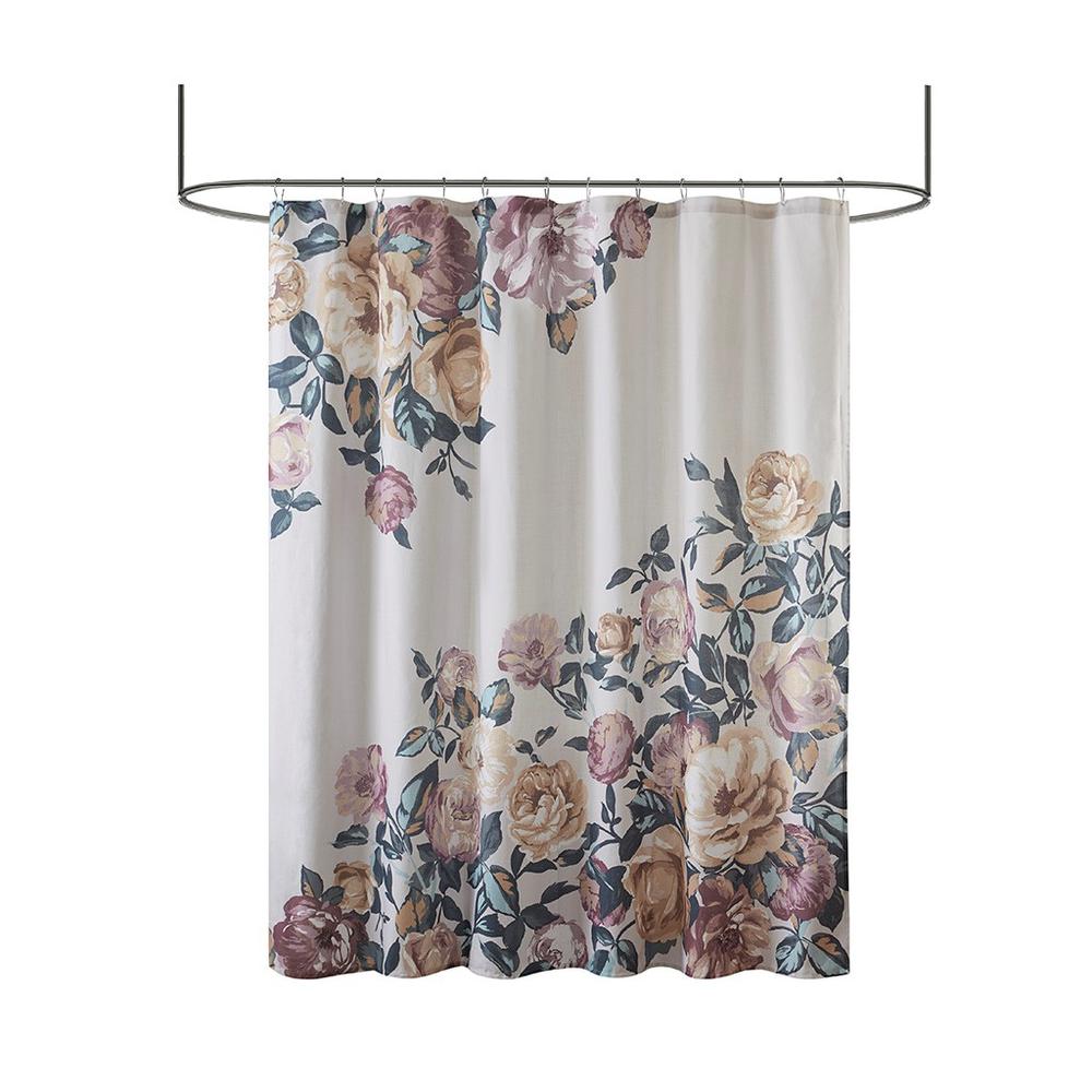 100% Cotton Shower Curtain, Ivory