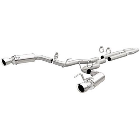 (not convertible)15-15 MUSTANG GT V8 5.0L CAT-BACK STAINLESS STEEL COMPETITION EXHAUST