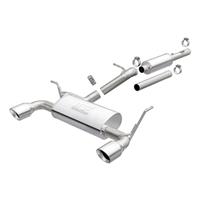 18-C WRANGLER JL STAINLESS STEEL CATBACK EXHAUST SYSTEM WITH SPLIT REAR EXIT