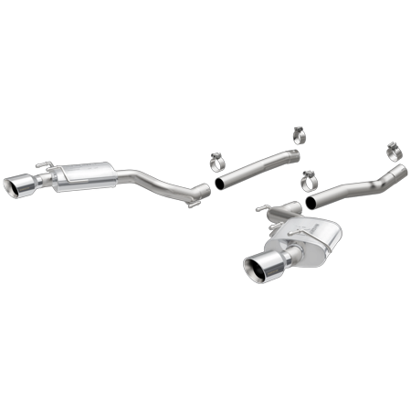 10-11 CAMARO SS 6.2L 2.5IN STREET AXLE BACK EXHAUST