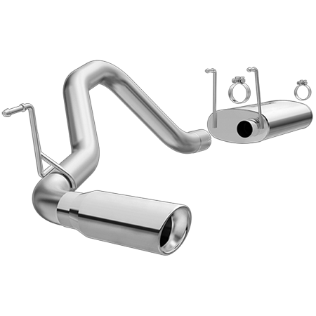 09-11 DODGE RAM 1500 STAINLESS STEEL CAT-BACK PERFORMANCE EXHAUST SYSTEM