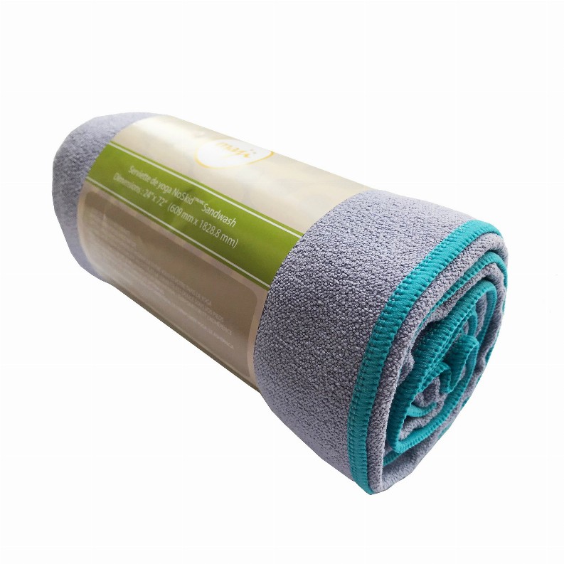 NoSkid Sandwash Yoga Towel - Lavender