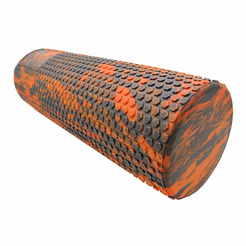 Taffy Honey-Comb EVA Foam Roller - orange-grey