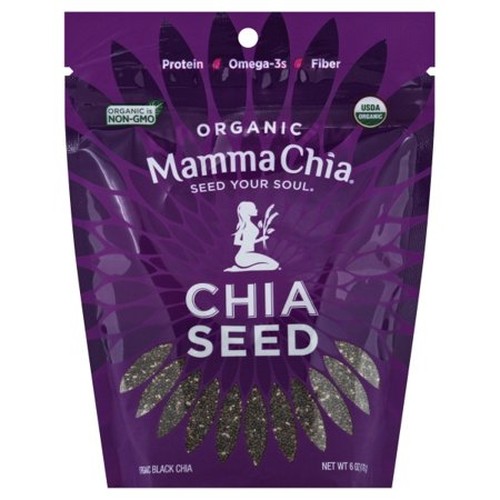 Mamma Chia Organic Black Chia Seeds (8x6 OZ)