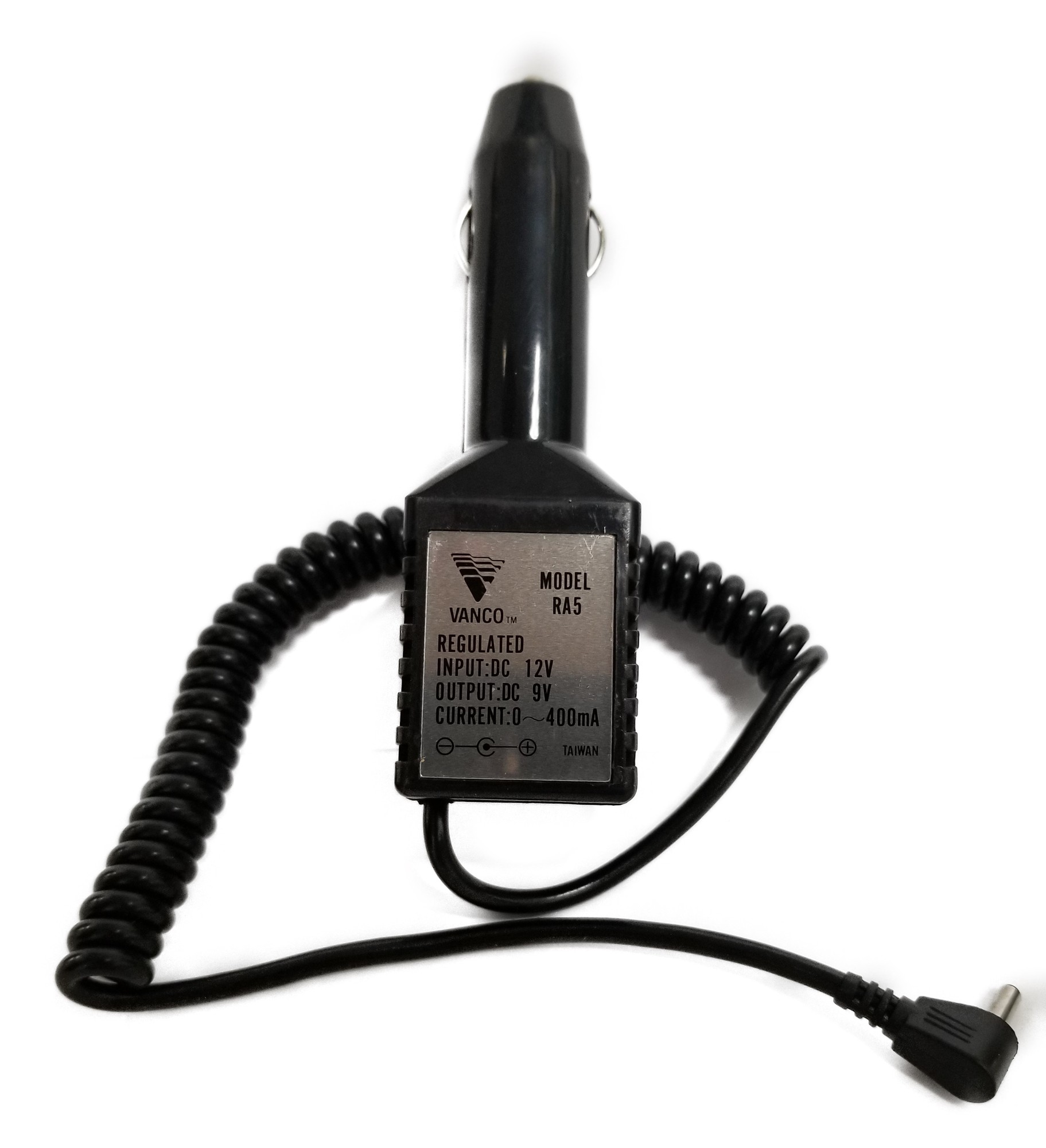 1.3Mm, 9 Volt Cigarette Lighter Plug, Radar