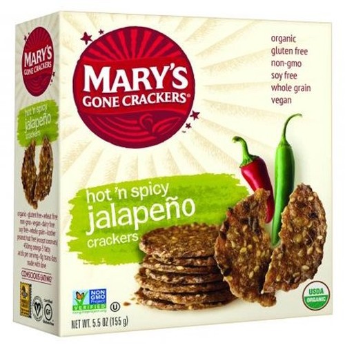 Mary's Gone Crackers Jalep Crackers (12x55OZ )