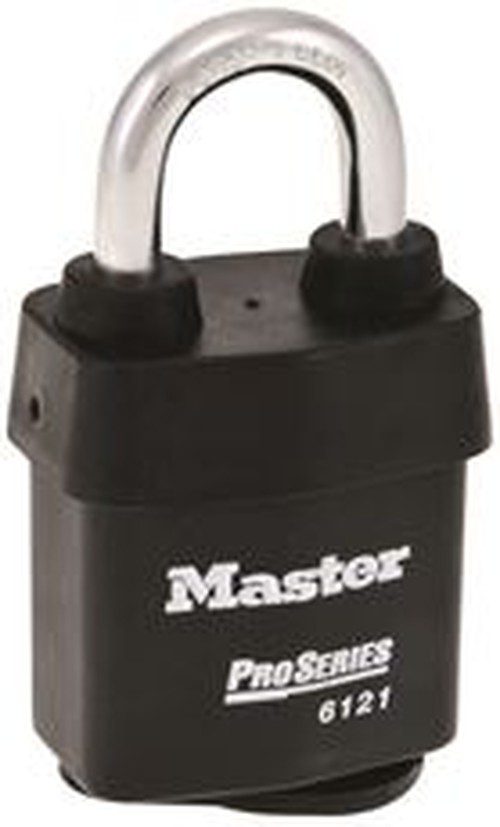 Master Lock Pro Series Rekeyable Padlock - Keyed Different - 0.31" Shackle Diameter - Cut Resistant, Pry Resistant, Weather Resi