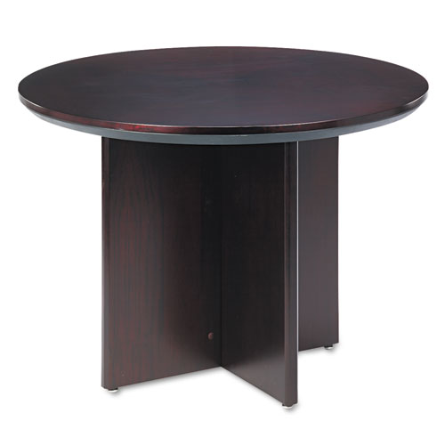Corsica Conference Series Round Table, 42 dia. x 29-1/2h, Mahogany