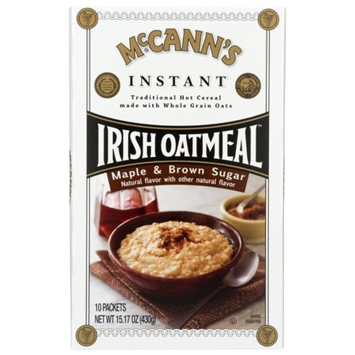 McCann's Instant Irish Oatmeal Maple Brown Sugar (12x151Oz)
