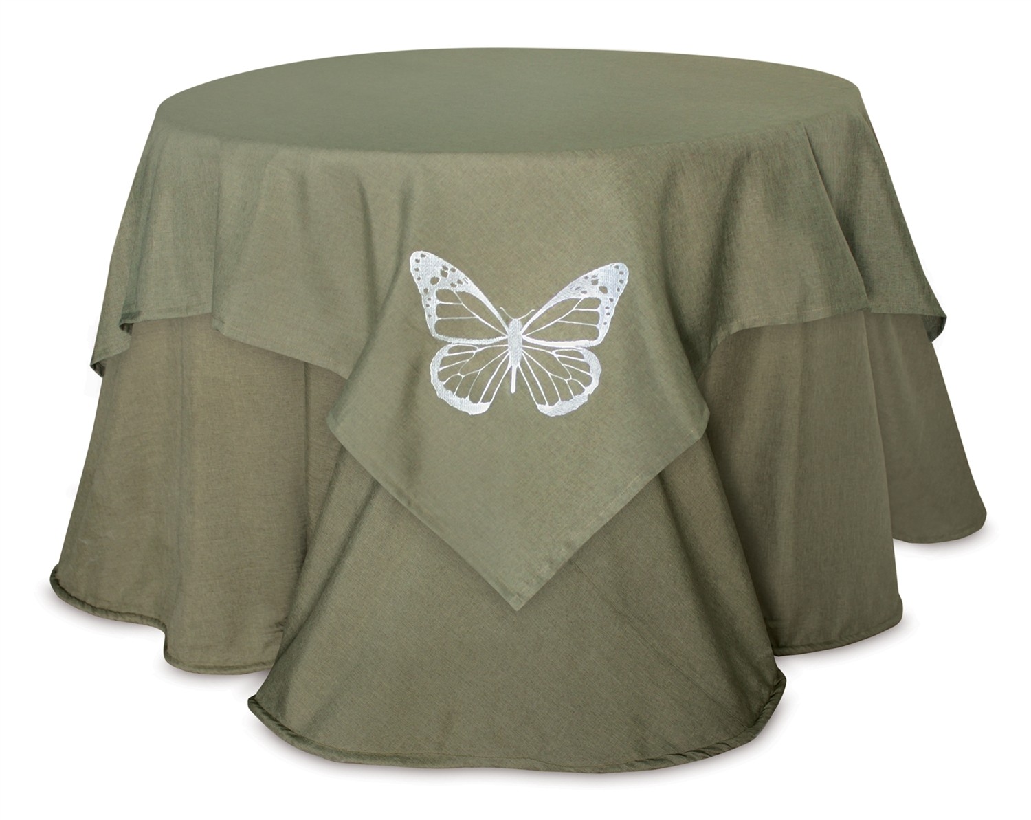 Butterfly Table Topper (Set of 3) 54"SQ Polyester