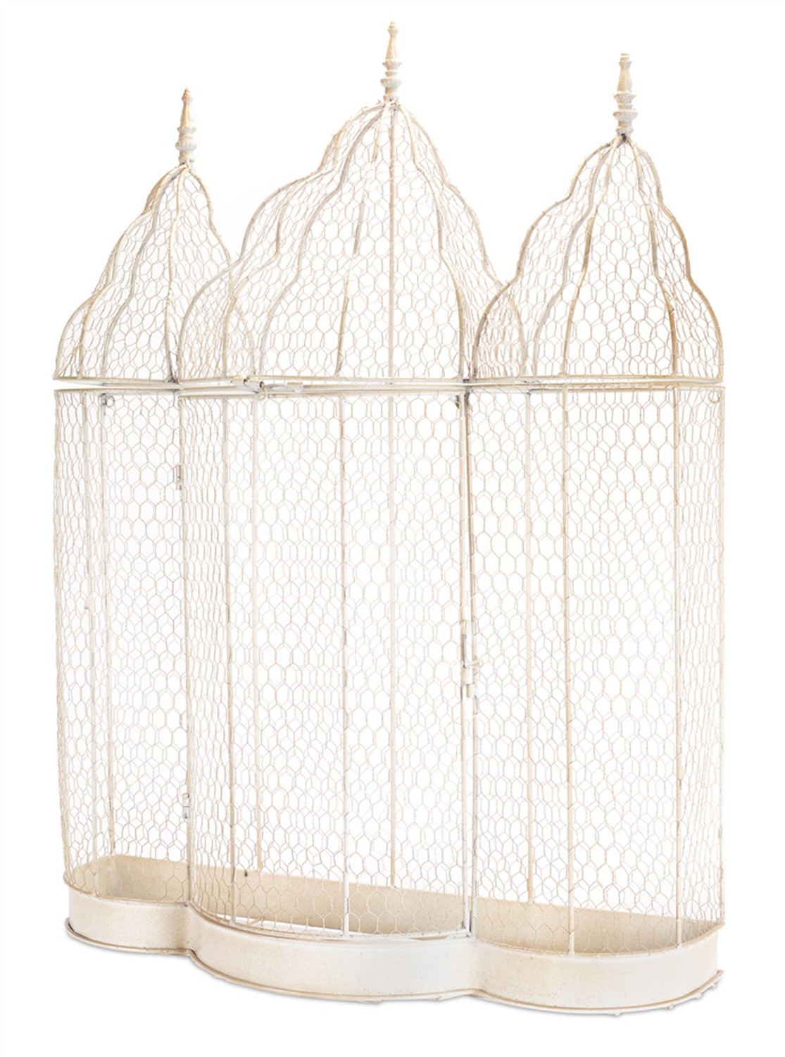 Chicken Wire Cage Wall Decor 26.5"L, 35"H Metal