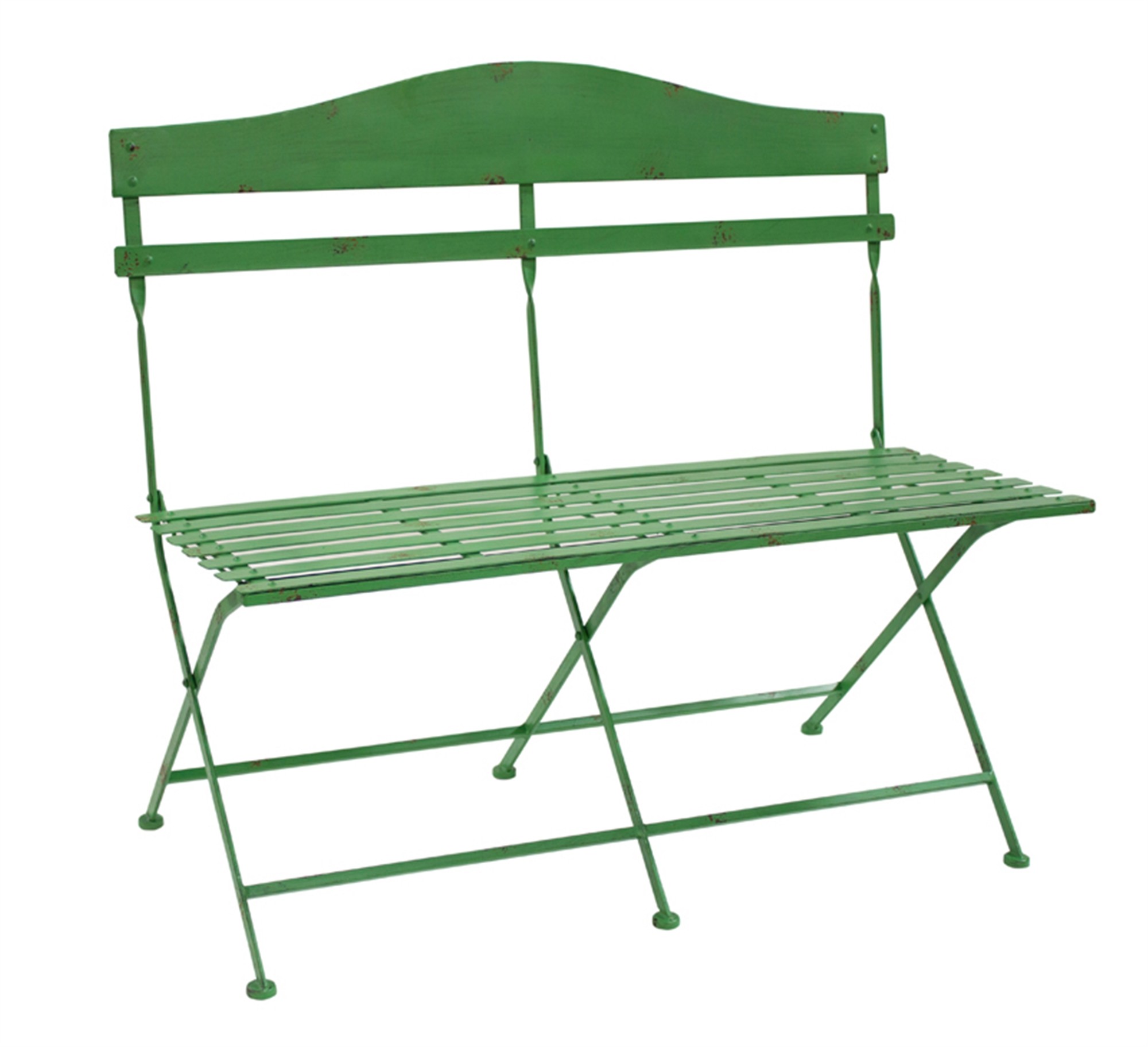 Slotted Bench 40.5"x37"H Iron