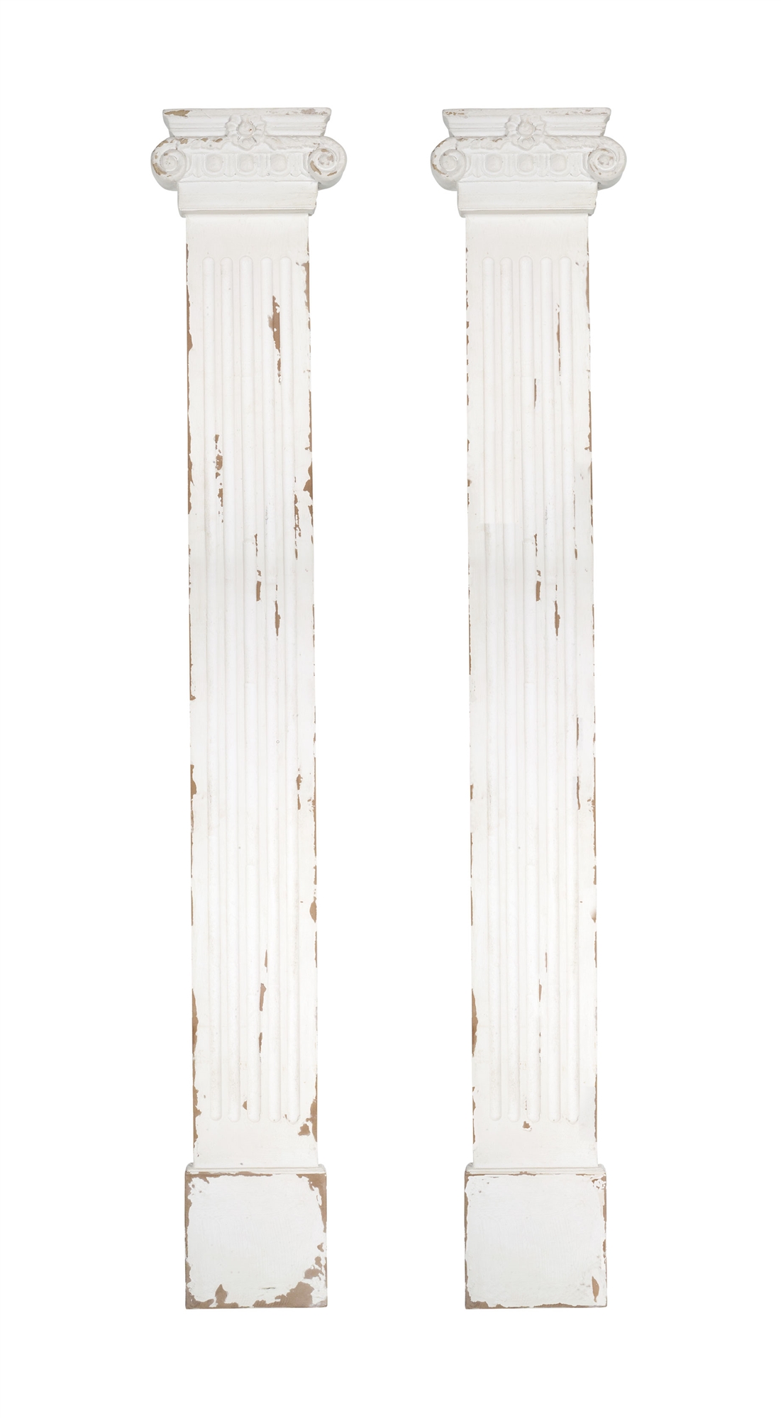 Column (Set of 2) 12.5" x 78"Hx3" Wood