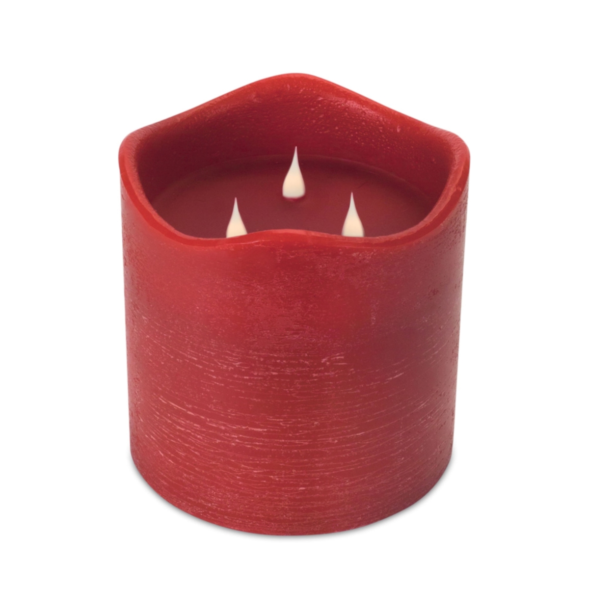 Candle 6"D x 6"H Wax/Plastic