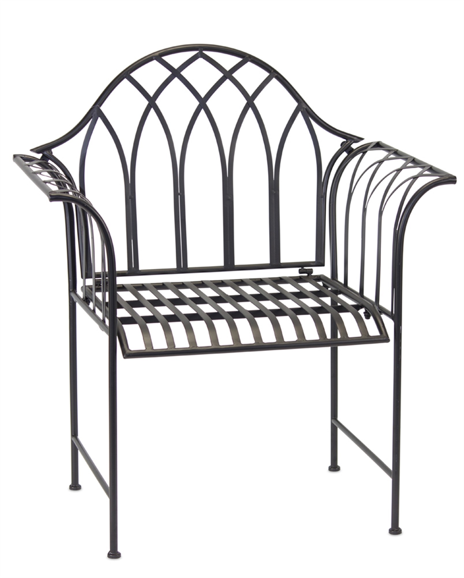 Garden Chair 31.5"Lx19"Dx36.75"H Metal