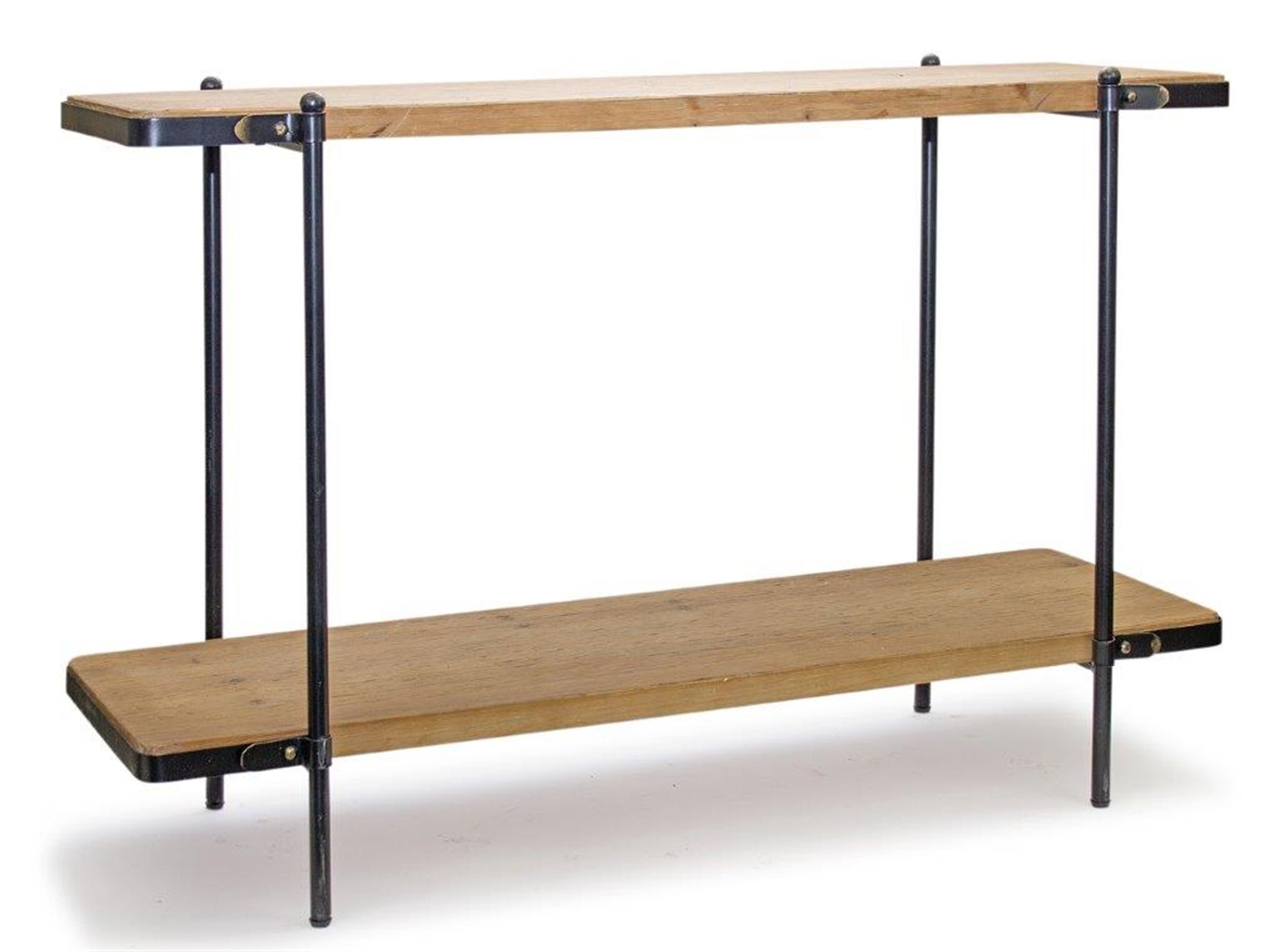 Floor Shelf 47.25"L x 14.75"W x 32.5"H Wood/Metal