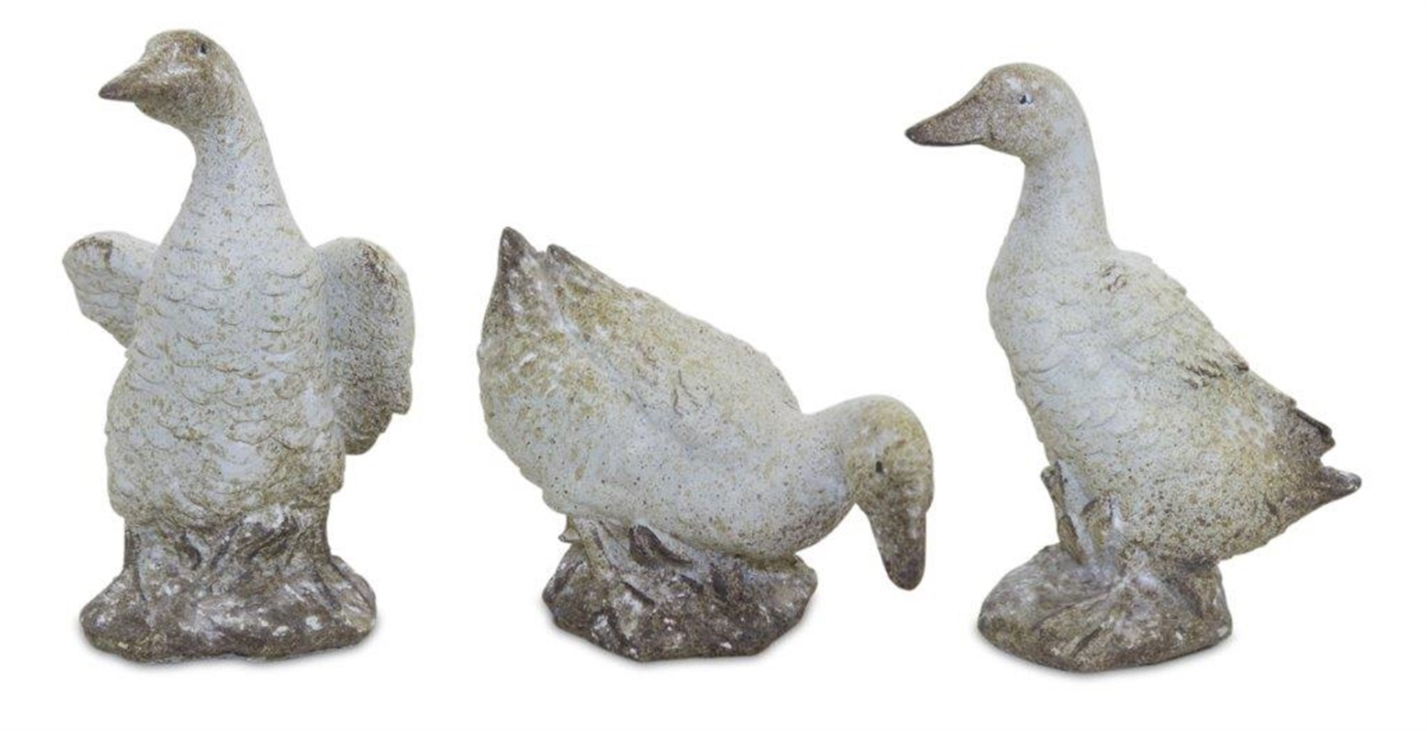 Duck (Set of 3) 2.5"H, 2.5"H, 3"H Resin