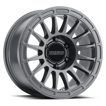 MR314, 17X8.5, 0MM OFFSET, 5X5, 71.5MM CENTERBORE, GLOSS TITANIUM