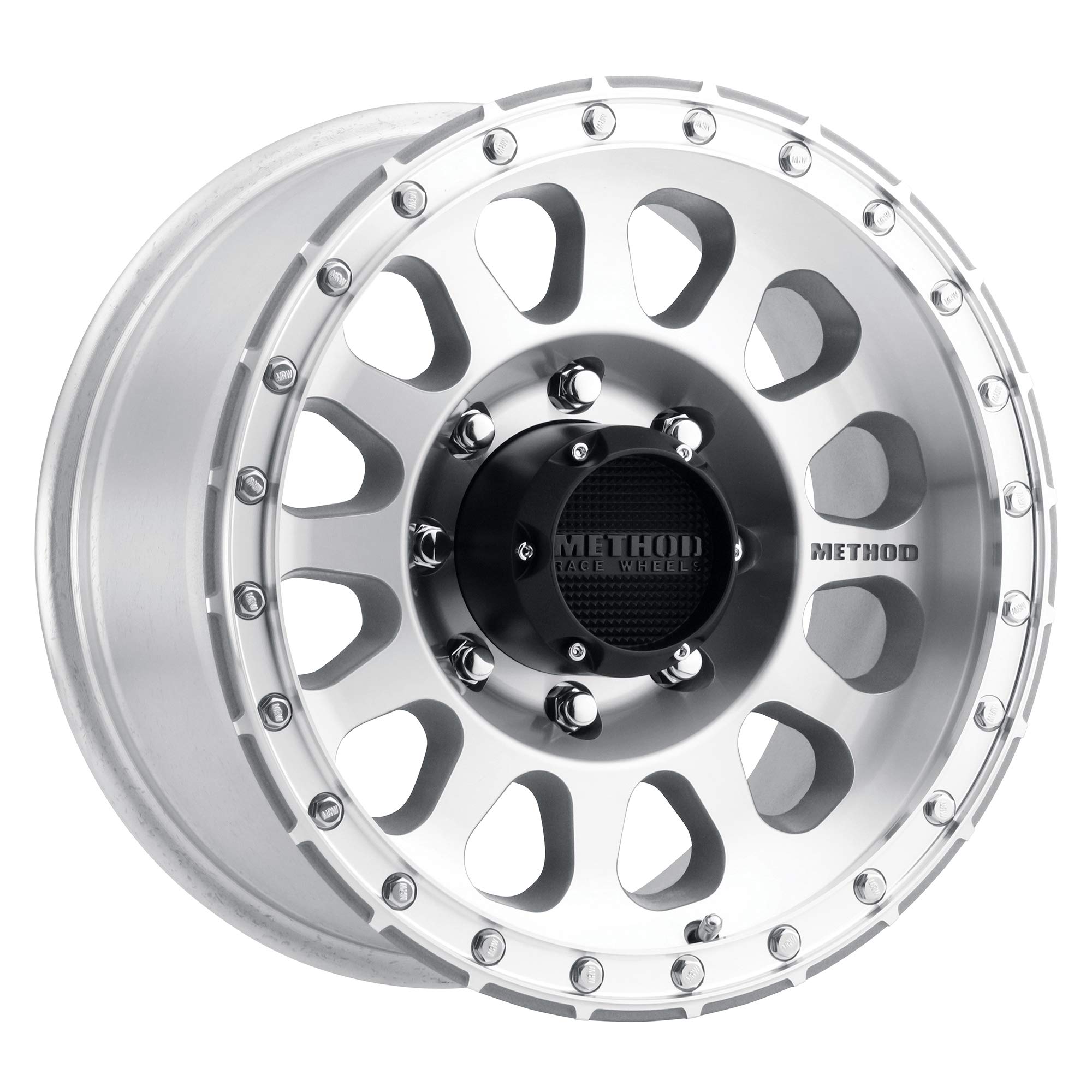 MR315,18X9,+18MM OFFSET,8X6.5,130.81MM CENTERBORE,MACHINED/CLEAR COAT