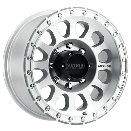 MR315,18X9,+18MM OFFSET,8X180,130.81MM CENTERBORE,MACHINED/CLEAR COAT