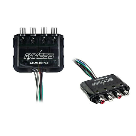Axxess.//  Mini 80W 4 Chan Line Output Converter