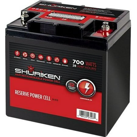 700W 28AMP HOURS COMPACT SIZE AGM 12V BATTERY