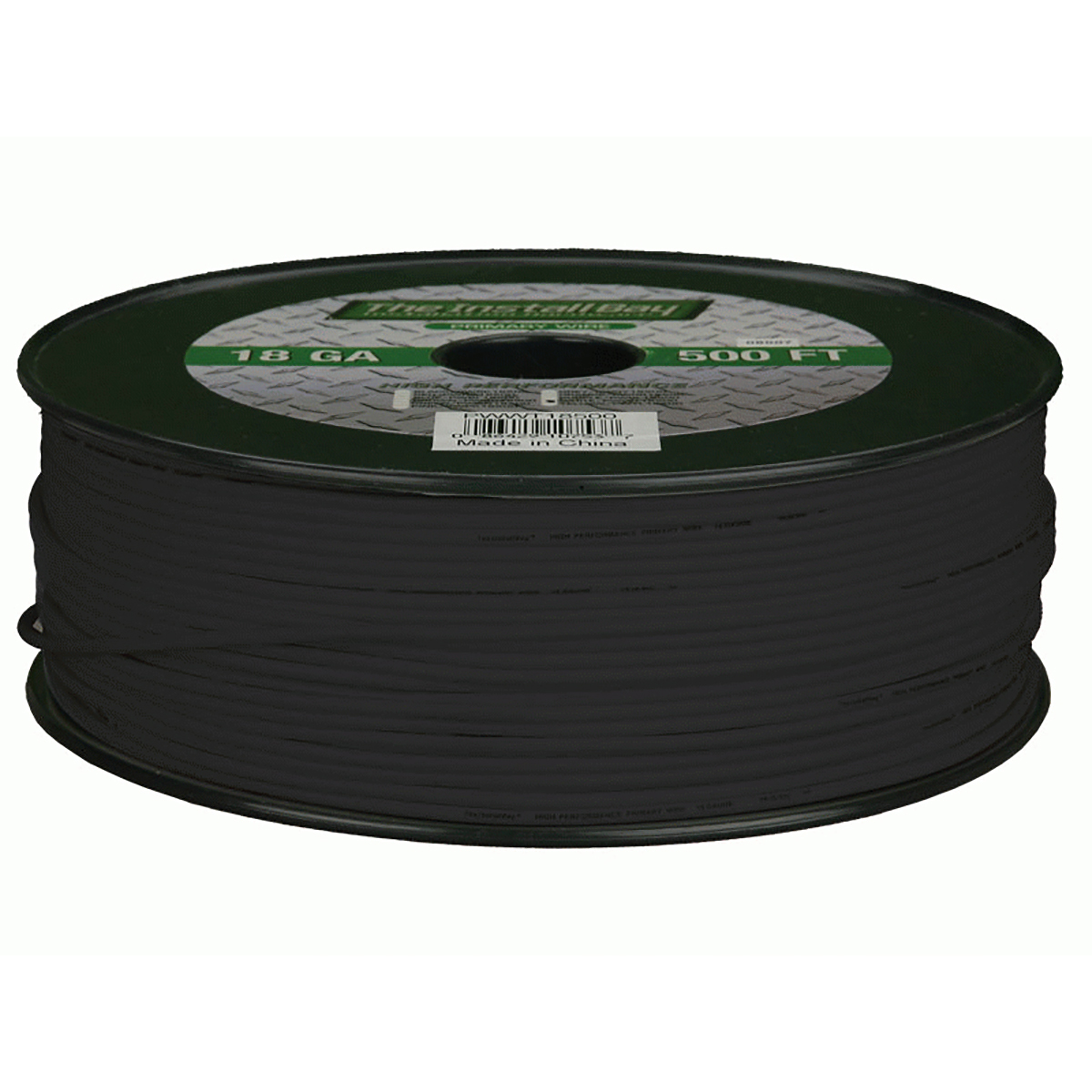 PRIMARY WIRE 14 GAUGE BLACK COIL OF 500 FEET