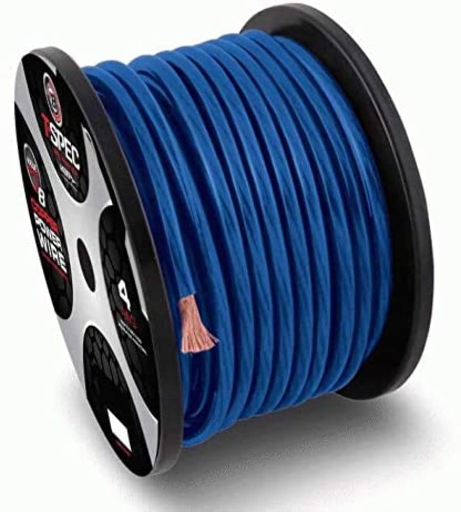 10 AWG 50FT BLUE OFC POWER WIRE  V8GT SERIES