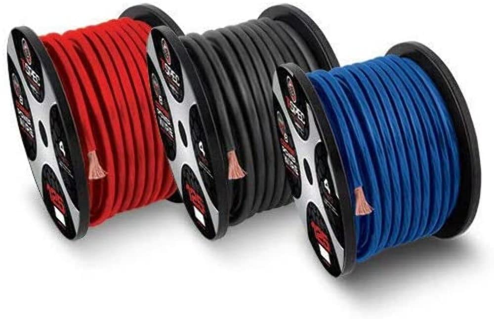 8 AWG 250FT BLACK OFC POWER WIRE  V8GT SERIES